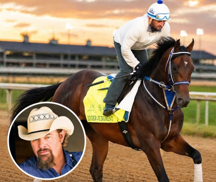 Toby Keith Derby Horse
