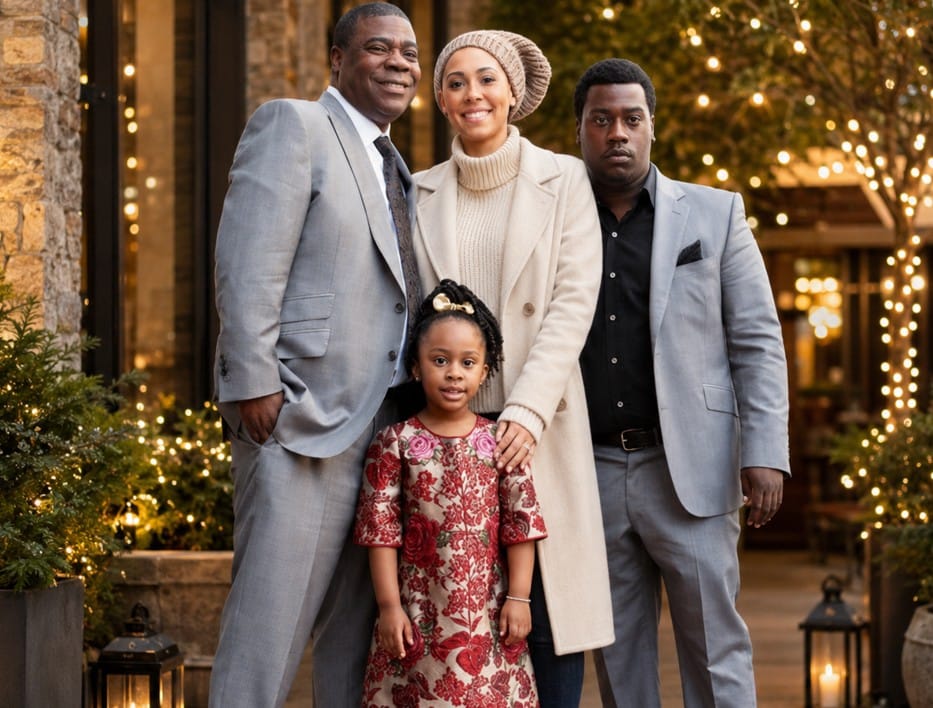 Tracy Morgan Jr. and Family